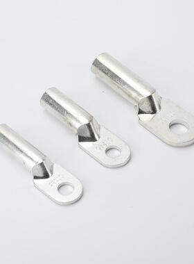 端DT镀鼻子接线子锡电线铜线堵油铜接头铜25685/35/50平方裸端子