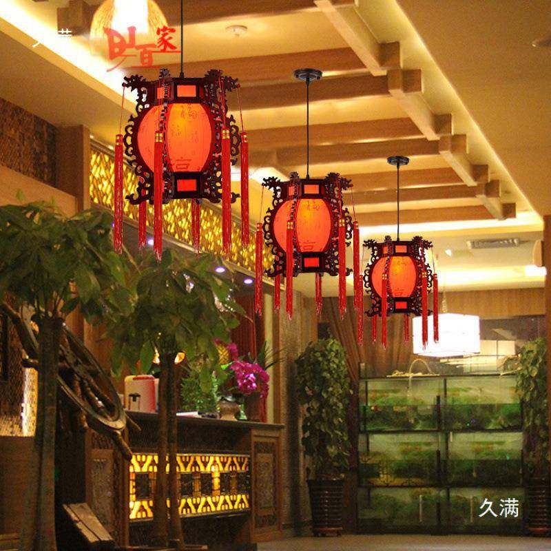 古23中式明清复宫灯茶楼走吊廊大厅餐吊古典吊灯书室房包厢卧客厅