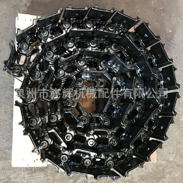 SPM小松PC60-7带总成挖掘机链履条总成件带板底盘配厂家直销