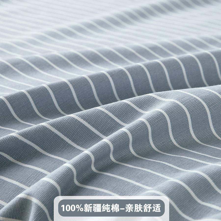 粗老布床笠单件夏款纯棉床罩全防滑款棉床单罩枕套XBL三2件套025,床上用品,床单,淘宝优惠券,粉丝福利购,淘宝优惠卷