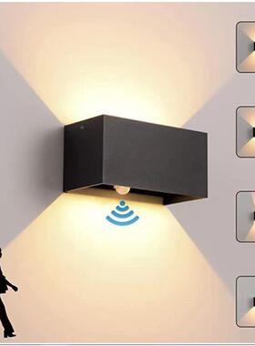 外防水卧代室过GB5032道黑色白色现简间约浴室室客厅卫生led壁灯