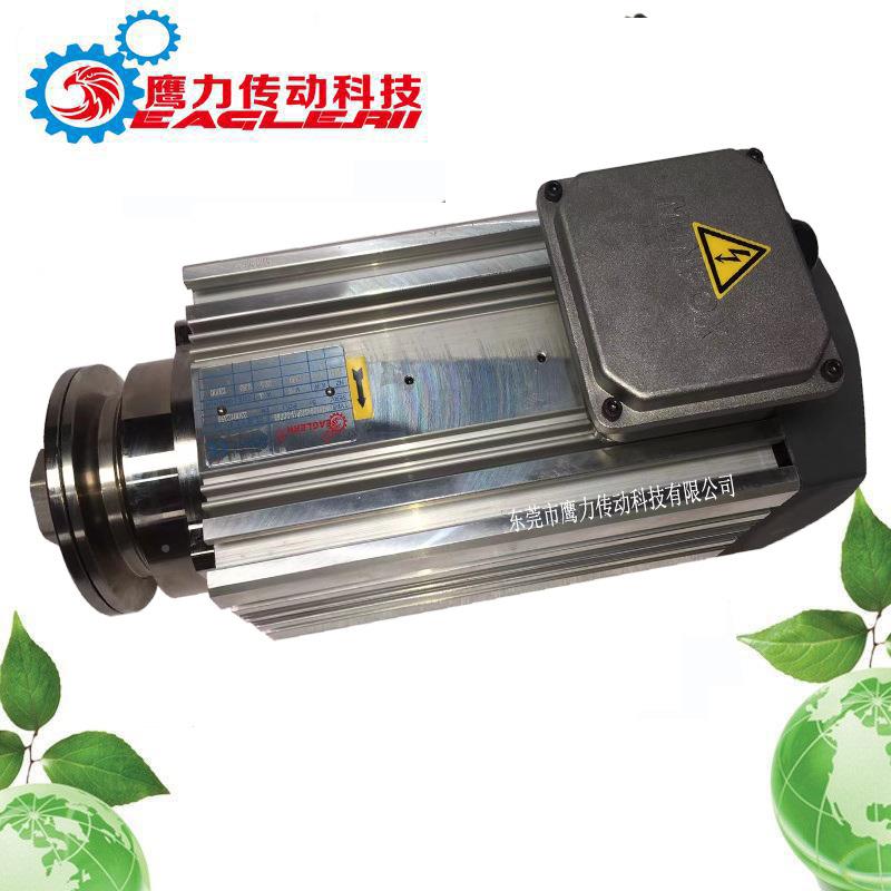 精1密高速切割夹QUA锯片电机11KW200力0转铝材用大扭风冷切割主轴