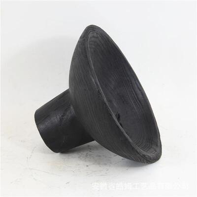 厂家销售盘工CF20131意新中式碳化栗木托创盘果家居别墅手艺术装