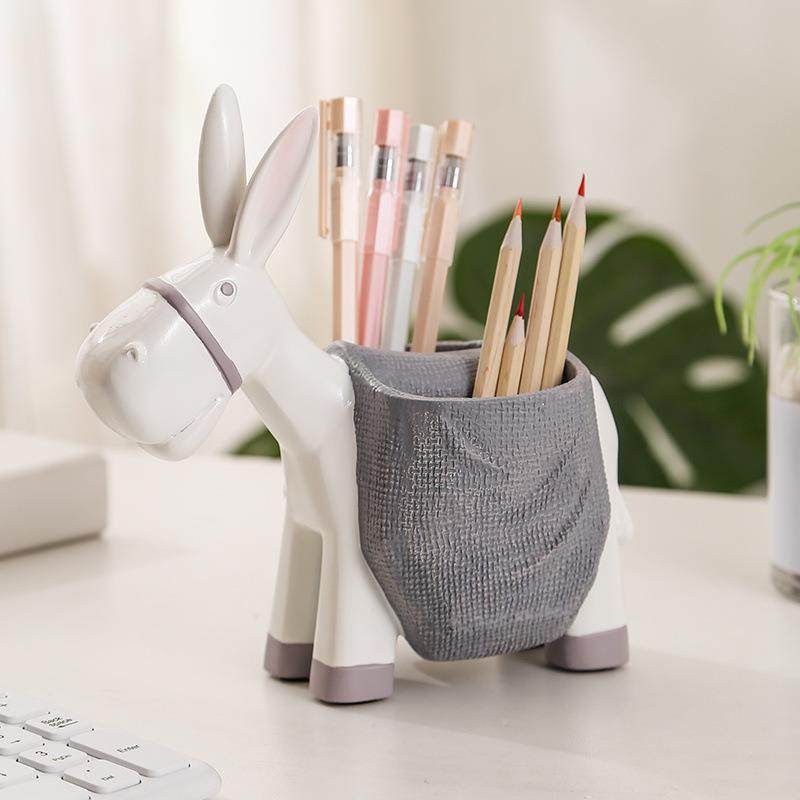 ?现AL100539代简约网创红可爱笔筒桌收纳客厅书房书桌面意小摆件,家居饰品,落地摆件,淘宝优惠券,粉丝福利购,淘宝优惠卷