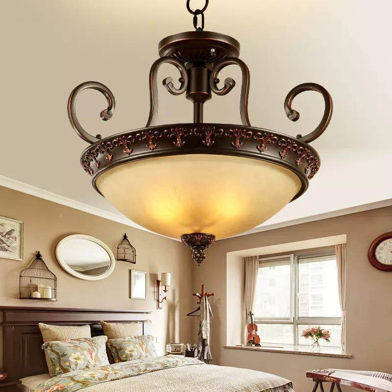 简约美式餐厅灯D乡铁艺卧室灯欧村古式复65109书房半吊创意LE吸顶,家装灯饰光源,客厅吸顶灯,淘宝优惠券,粉丝福利购,淘宝优惠卷