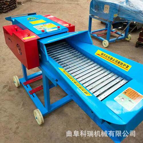 喂羊牛用打草机场家的用干湿两用铡草SCN机养殖用的粉碎机
