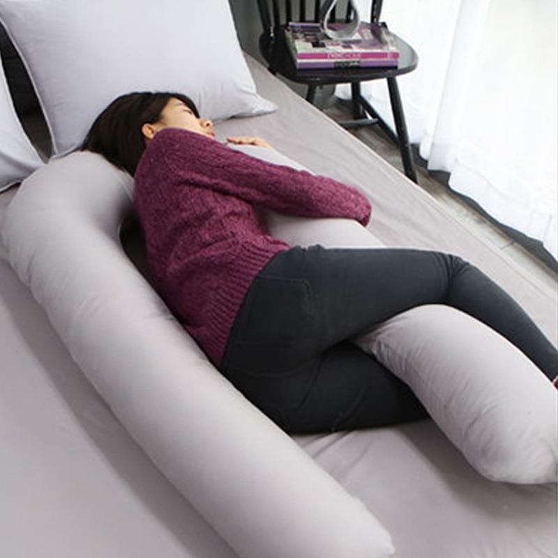 A6你L陪抱枕睡觉枕头大长U型孕妇护腰侧睡F758T69H伴眠睡枕女多功