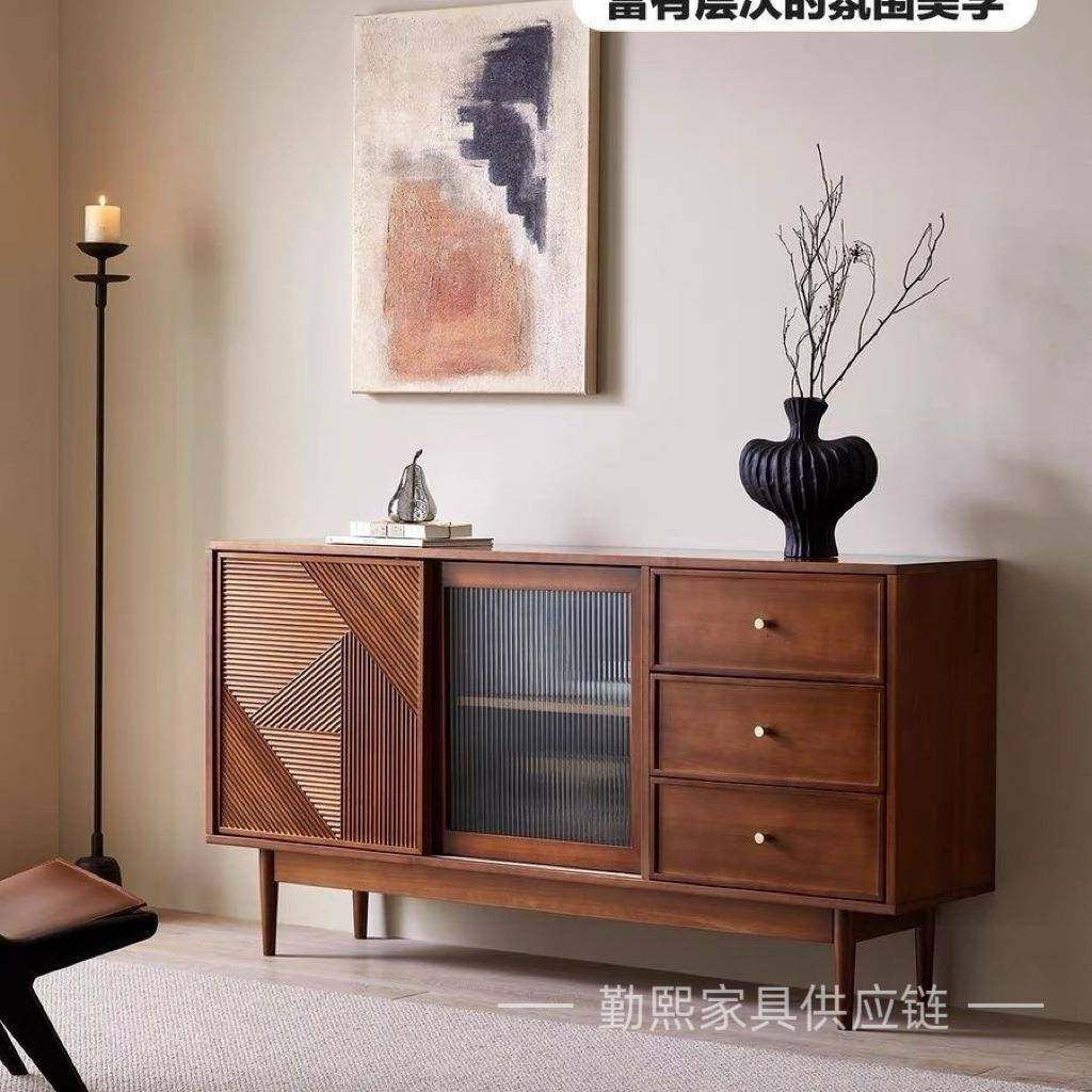 复古水餐边柜实木茶柜客厅置TUX黄物柜靠墙柜法式复斗古边柜杨木,电子元器件市场,其它元器件,淘宝优惠券,粉丝福利购,淘宝优惠卷