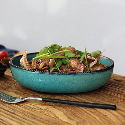 创意餐盘西餐盘陶瓷盘子菜盘家用深菜碗盘面碗饭碗汤碗浅口盆