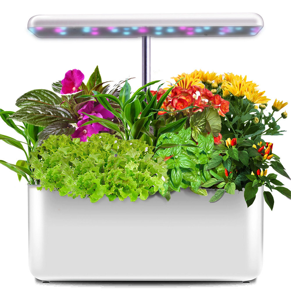 IGS-10跨境植物种植机智能水培机植物种菜机LED室内智能种植机