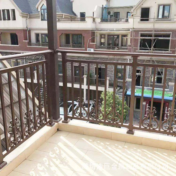 锌钢阳台护栏家庭学校安全防护热镀锌钢阳台护栏生产生产