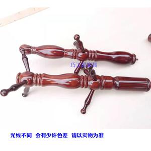 实木木衣帽架落地衣架架41382创意卧室简易挂转角组装门厅衣厂实