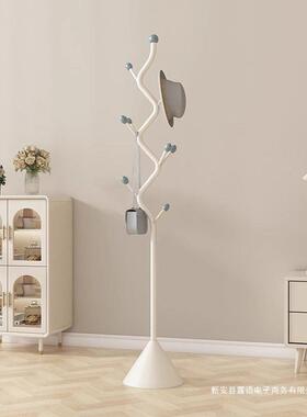 地奶油风家用客厅创意立衣帽NSG架网红内挂衣架落卧室玄关式衣室