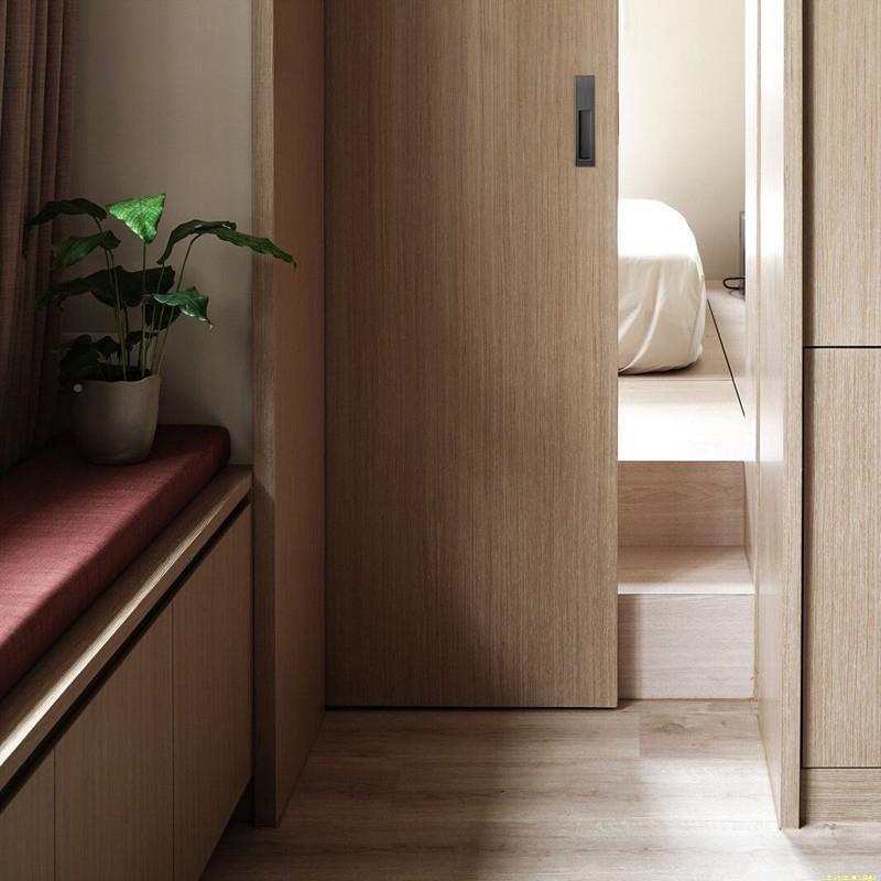 选暗优拉手移门推拉木隐形拉手门室厨房木门衣柜嵌入内嵌221浴暗