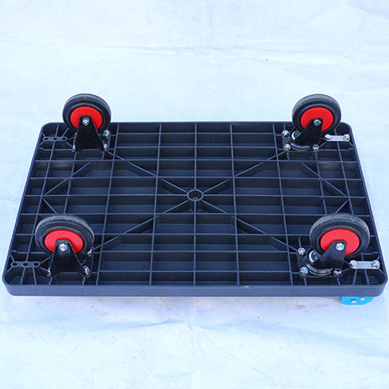 车家平手动板便捷型搬运货物厂超静音推手拉拖OSF车塑胶物流车