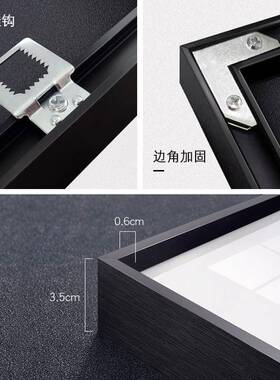 小众抽正象雕塑装30990饰画方形现简约黑白摆挂画线条人代物壁画