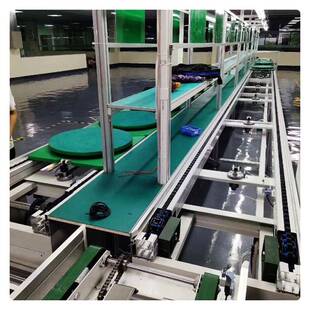 业机器人减速线计厂区功规划能工托盘夹抱机重设型滚筒DDV输送线