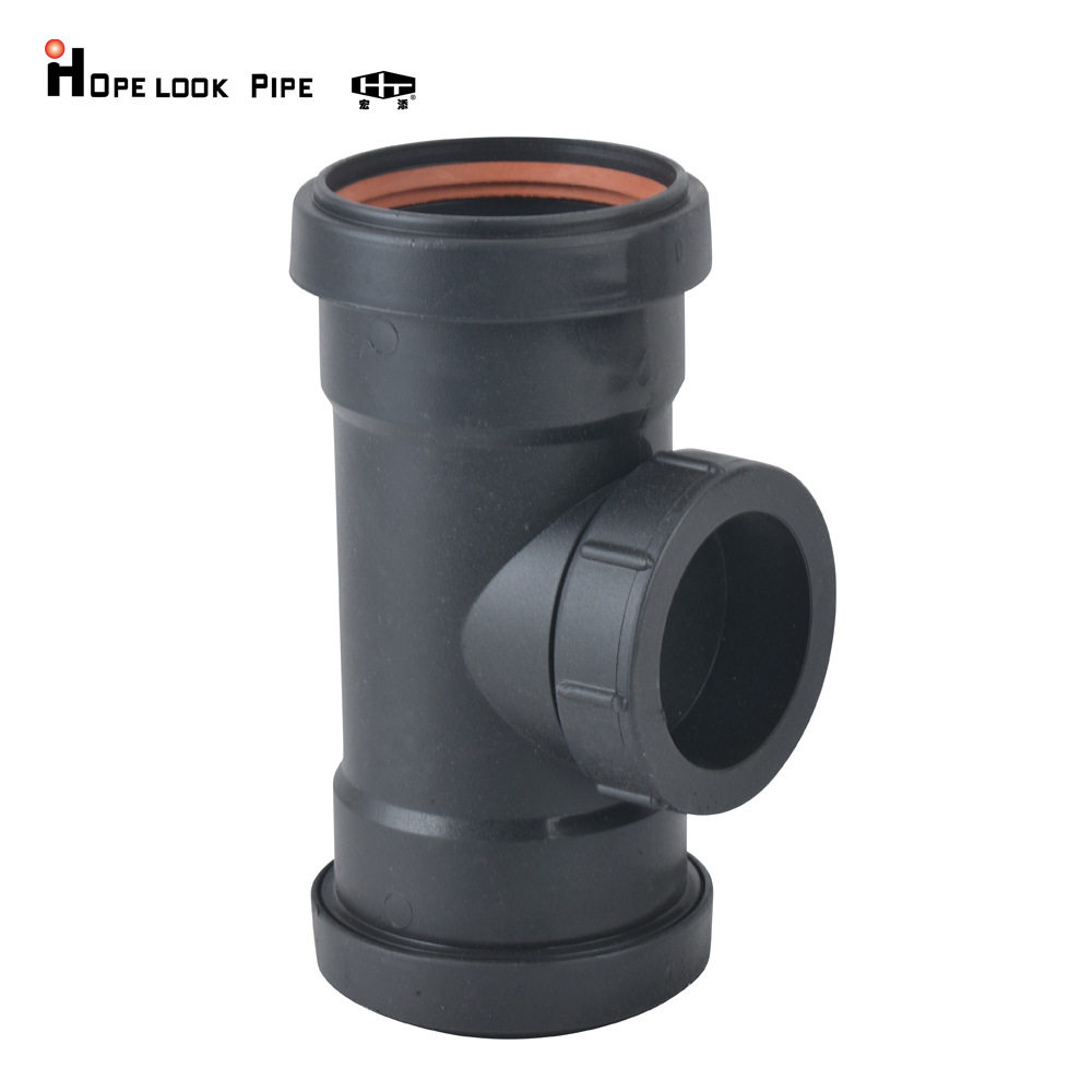 宏添HDPE静音排水立管125mm