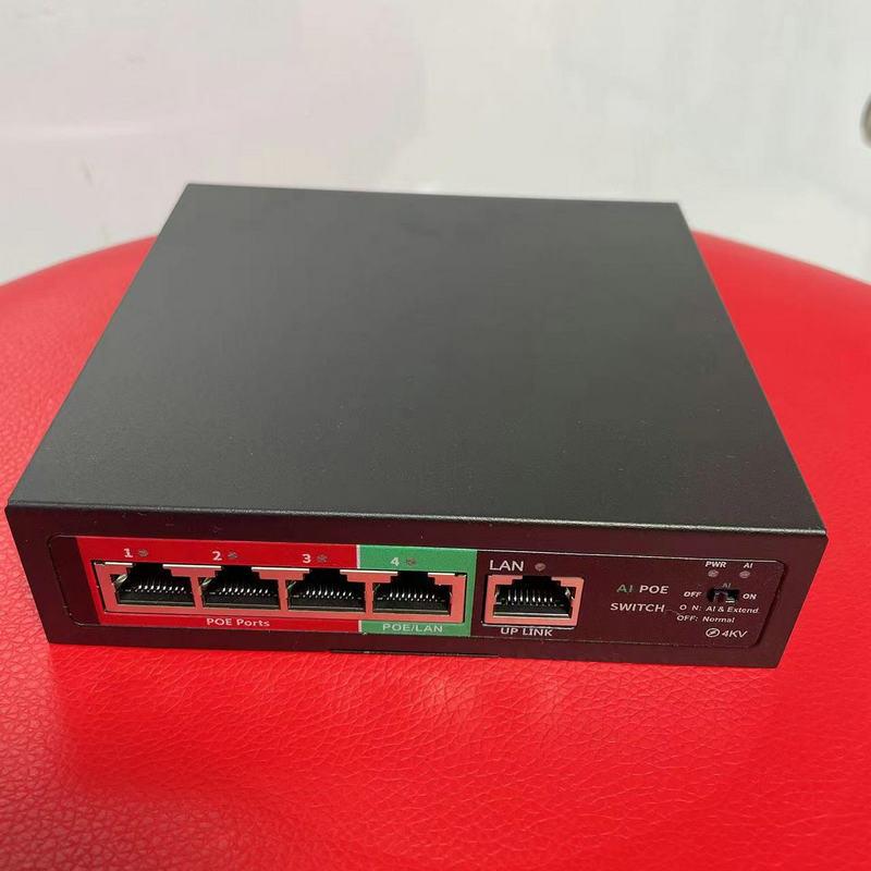 网络交换机poe供电号交器GSY监控网线供电信输换交换传器网络分流