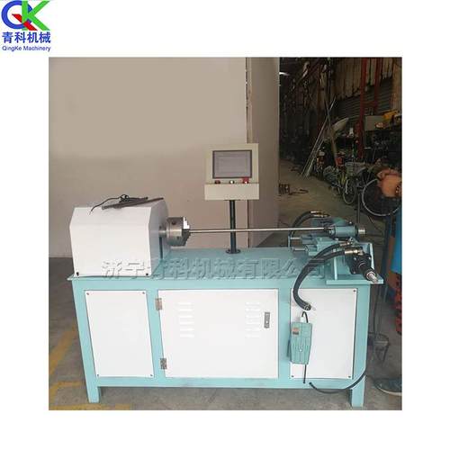 小型台式圆管旋切机衬塑管快速切割机金属类管材下料滚切机