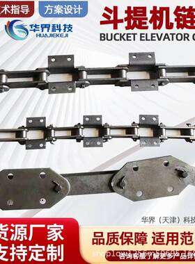 NE50提升机链条单链双链料斗上料机板链斗提机NE30板式传动链