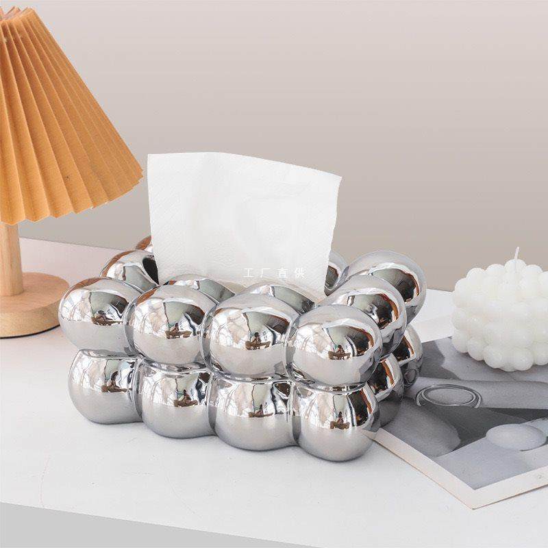 纸巾盒北欧创意陶瓷棉花糖纸巾盒收纳盒小众设计装饰摆件,节庆用品/礼品,新娘配件,淘宝优惠券,粉丝福利购,淘宝优惠卷