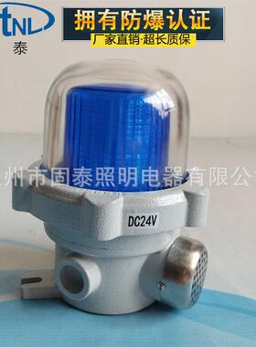 直销BBJ-IIDC24V12V120dBBL蓝色防爆声光报警器警示灯