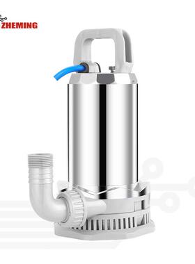 直流潜水泵12v24v48v60v1寸高扬程大流量太阳能潜水泵DCPUMP