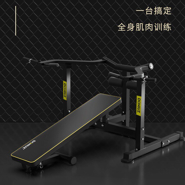 厂家直销杠铃卧推架家用举重床多功能一体卧推机保护架推举凳男女