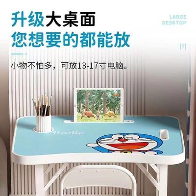 桌简易儿童书女椅学习桌家用男孩可折学生小孩叠写OCT字作业桌椅