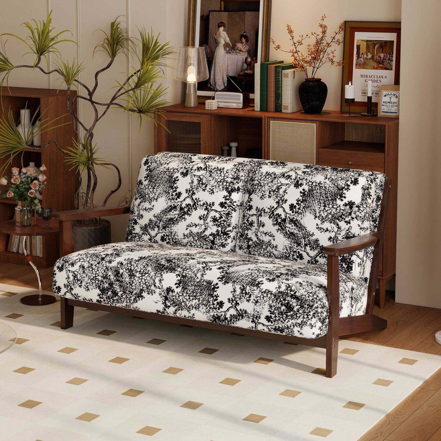 复古沙发小户型客厅中古风休息室接待直排双三人位实木布艺小沙发,玩具/童车/益智/积木/模型,垂直悬浮玩具,淘宝优惠券,粉丝福利购,淘宝优惠卷