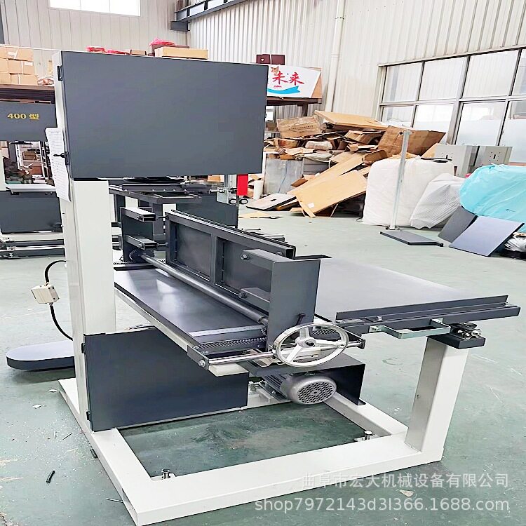 泡沫岩棉竹料弧线带锯机