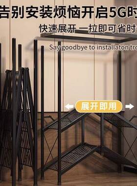 免CJA安装折叠简易布衣家用卧室用出租房橱结实耐柜收纳柜加衣厚