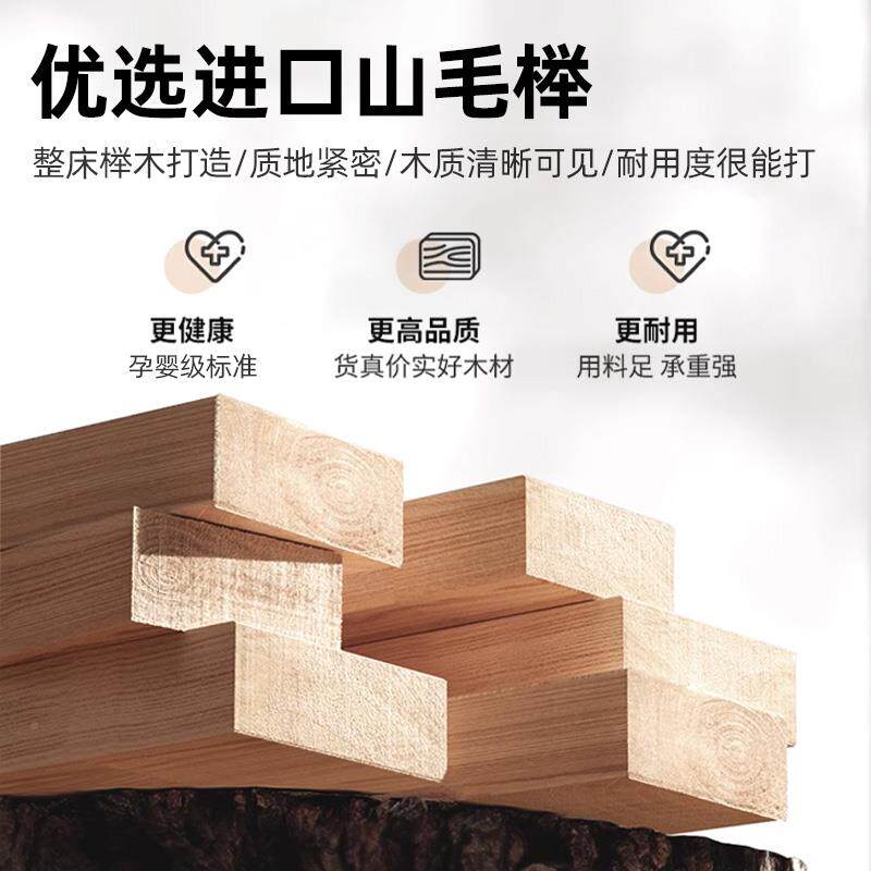 K*榉木可拼接jumu加床宽床可折叠可定扩床边床带成人睡婴儿床护栏
