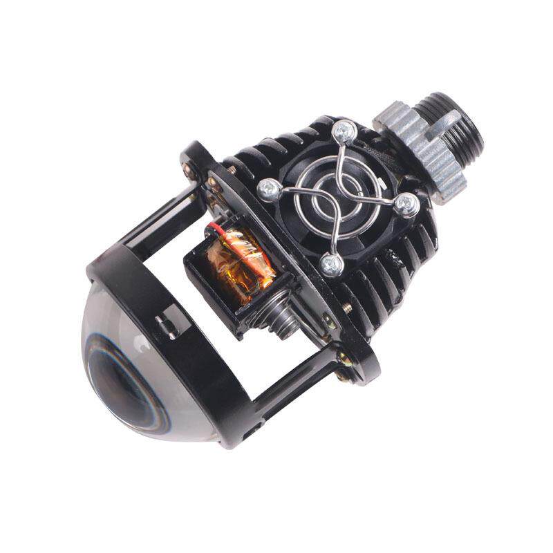 三为车灯2改寸LED2寸LED双双光镜大灯35W6000K汽大灯透装升车级