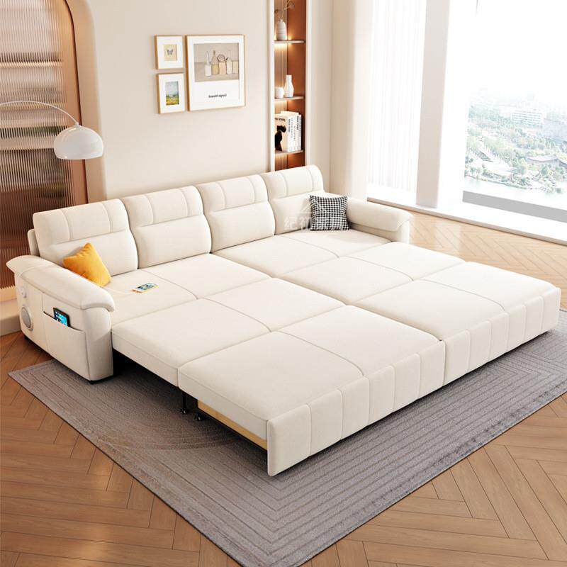 款抽拉沙发床小新户型客厅折叠55422两用多功能发直排网红沙式床