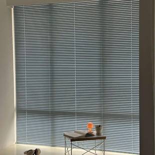 跨境严选奶油色百合叶窗百叶窗帘铝C金哑光防水805型厂型防百水叶