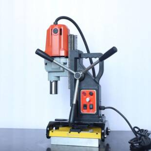 磁力钻J1T3-C5C钢板钻正反转调速吸铁电钻攻丝座磁吸钻开166孔磁