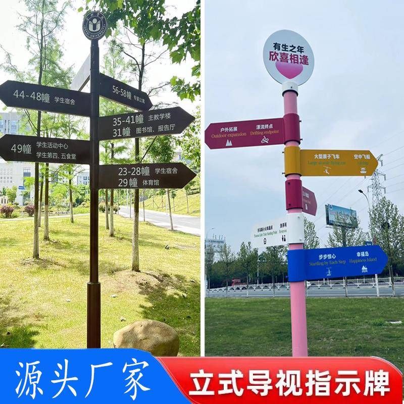 户导向牌识发光立牌示牌无品牌/大指型精神堡垒外商场指引牌标牌