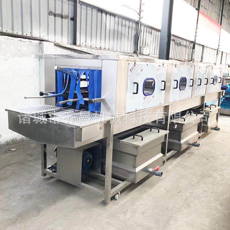 587现货高压喷淋去污洗油筐机殖场箱清洗机养商子用鸡笼子清洗机