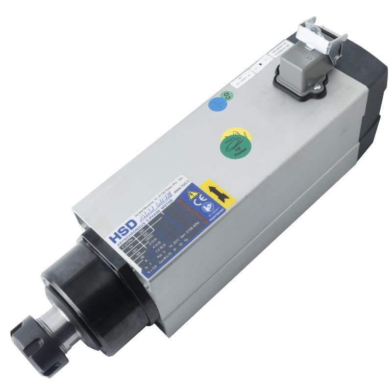 HS雕DK风W方形冷AT/MT10主轴4.5KW电机意6大利3KW电机刻机配件马