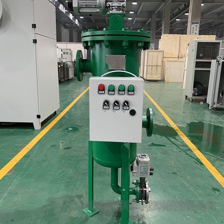 不锈钢楔形网滤电动刷式自清D洗过ZXZ-300-器N80法兰连接90吨每小