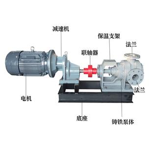 保温沥青泵107胶聚醚子结构胶白乳胶涂料送泵高粘249度水转输泵