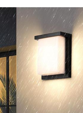 防自建别墅门口两侧壁灯花园庭院露防水62157墙灯台阳220伏台潮墙