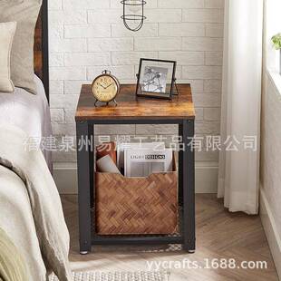 属室内台易简铁艺小桌子多功XY-24120能摆放物品圆边桌客厅阳金托