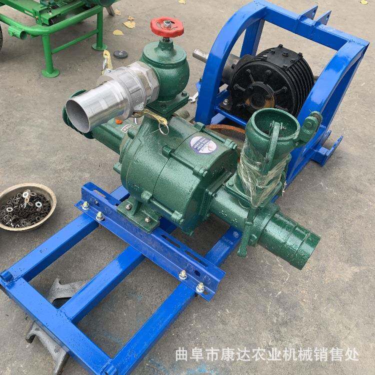 后悬挂带喷灌机三组陡叶轮多级泵送压抽水泵高坡YBP水泵