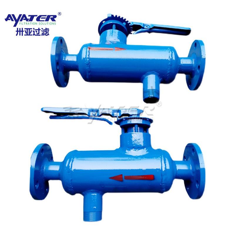 卅亚过LWD滤全自冲动反洗过滤不锈钢直通式器通式除杂排污角设备