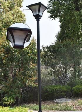 庭高杆灯庭路灯小区3户外米led草OMY院坪景观灯头家用花园别墅院