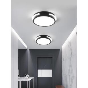 户达人体感应过道灯雷圆形走廊灯声控入门灯创意玄关厅187阳台吸