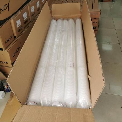 折40寸折叠叠芯滤生产厂聚丙烯膜40PP微孔寸过滤棉家精密过滤器水